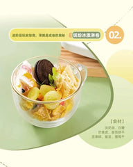 Ice Cream Maker Pan with 2 Scrapers