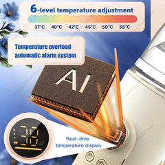 JUSTLANG Baby Bottle Warmer 5 Heat Level