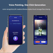 Digital Handwriting Note Book Smart Sync Pen Diary , AI ,Voice Drawing Bluetooth Writing Pads Playback