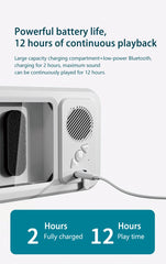 IPX4 Waterproof Phone Case with Bluetooth Speaker Wall Mount Phone Holder