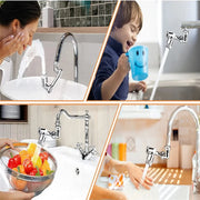 1440° Rotatable Faucet Aerator Extender,Metal  Robot Arm