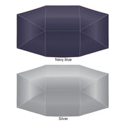 4.2x2.1m Car Summer Sunshade Umbrella Fully Automatic, Remote Control Portable Canopy Cover