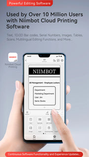 Wireless 20-50 mm Printer