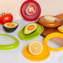 4pcs Reusable Fruit Vegetable Storage Box Containers for Fridge
