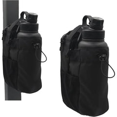 Magnetic Gym water bottle Bag Large Capacity , Carrier Bag With Phone Pocket Portable