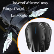 2pcs Angel Wings  Rechargeable Led Car