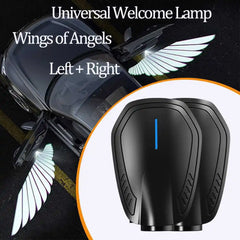 2pcs Angel Wings  Rechargeable Led Car