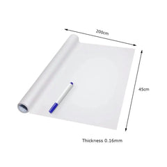 Erasable Whiteboard Blackboard Sticker PVC Teaching Wall