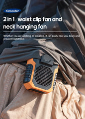 Kinscoter 6000mAh Hanging Neck/Waist Fan