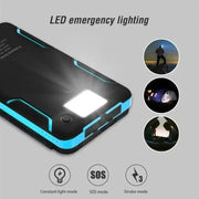 OnePlus 200000mAh Sun Powerbank, Folding Solar Panel USB, Camping Waterproof