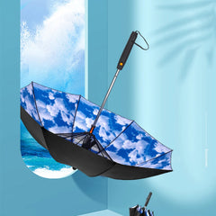 3in1 Fan  Umbrella , Summer Cooling Sun Block, With Fan Mist Spray Battery Supply