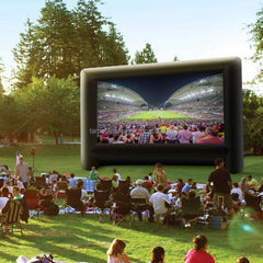 8ft 10ft 18ft Inflatable Outdoor Projector Movies Screen with Low-Noise Blower