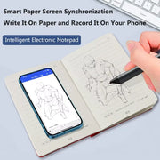 Digital Handwriting Note Book Smart Sync Pen Diary , AI ,Voice Drawing Bluetooth Writing Pads Playback
