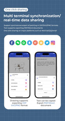 Digital Handwriting Note Book Smart Sync Pen Diary , AI ,Voice Drawing Bluetooth Writing Pads Playback