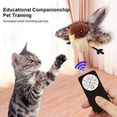 Flappy Bird Cat Toy Rechargeable Pet Cat+ Remote and Control USB