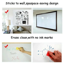 Erasable Whiteboard Blackboard Sticker PVC Teaching Wall