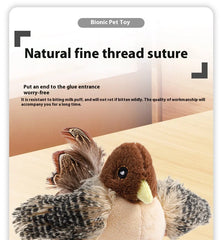 Flappy Bird Cat Toy Rechargeable Pet Cat+ Remote and Control USB