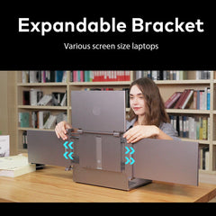 14 inches Laptop Expansion Screen 1080P FHD with 1 Cable for 3 Displays for 13.6-17.3 inch Laptop