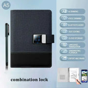 Digital Handwriting Note Book Smart Sync Pen Diary , AI ,Voice Drawing Bluetooth Writing Pads Playback