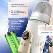 JUSTLANG Baby Bottle Warmer 5 Heat Level