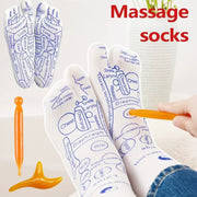 Massage Relieve Tired Feet Socks , Reflexology  Foot Care