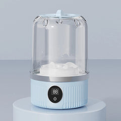 Wireless Mini Washing Machine – Portable Underwear/Socks Cleaner (1 L)