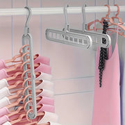 3pcs, Plastic 9/1 Foldable Hangers