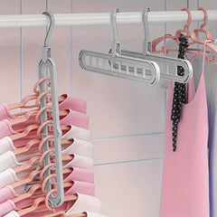 3pcs, Plastic 9/1 Foldable Hangers